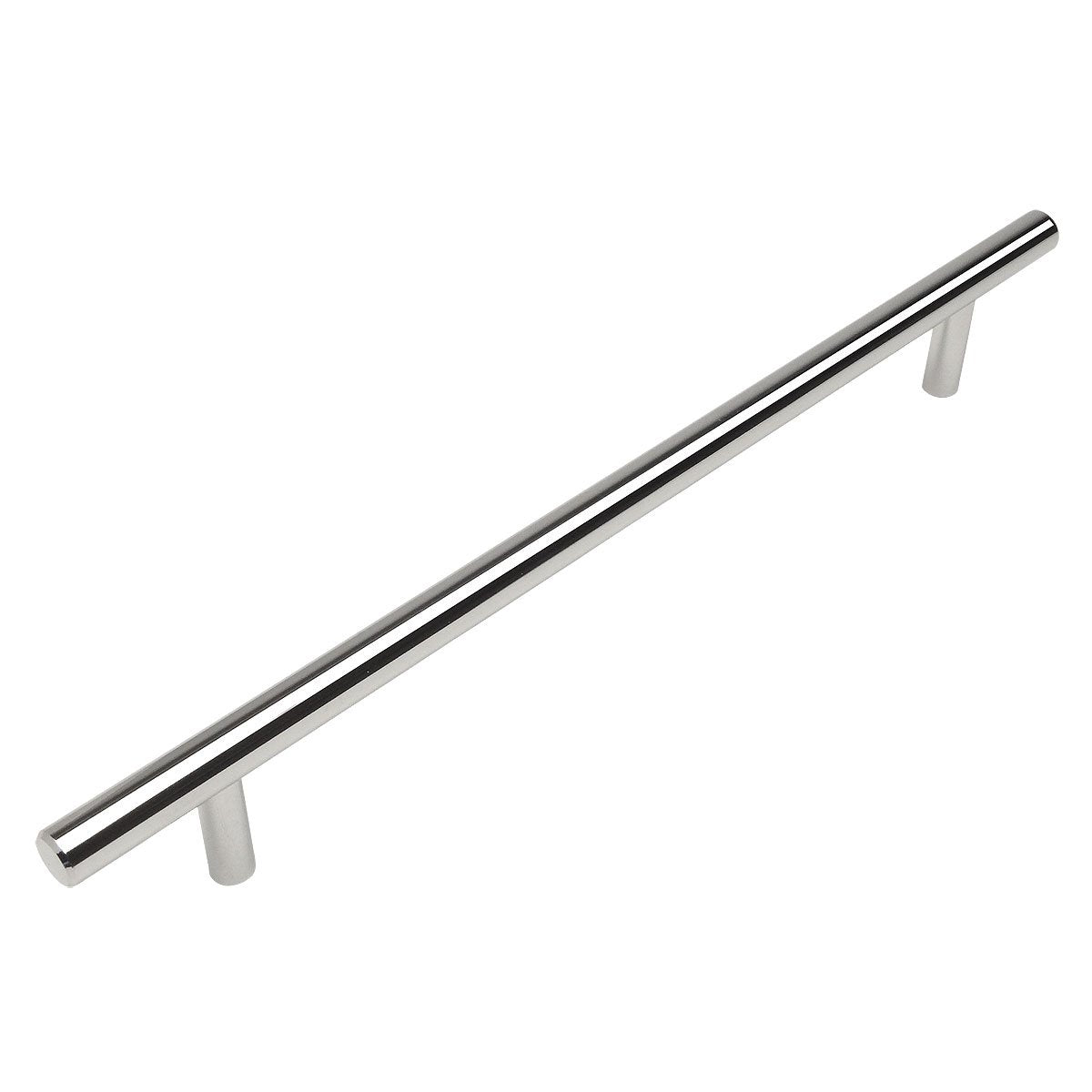 Cosmas 404-224CH Polished Chrome Slim Line Euro Style Bar Pull