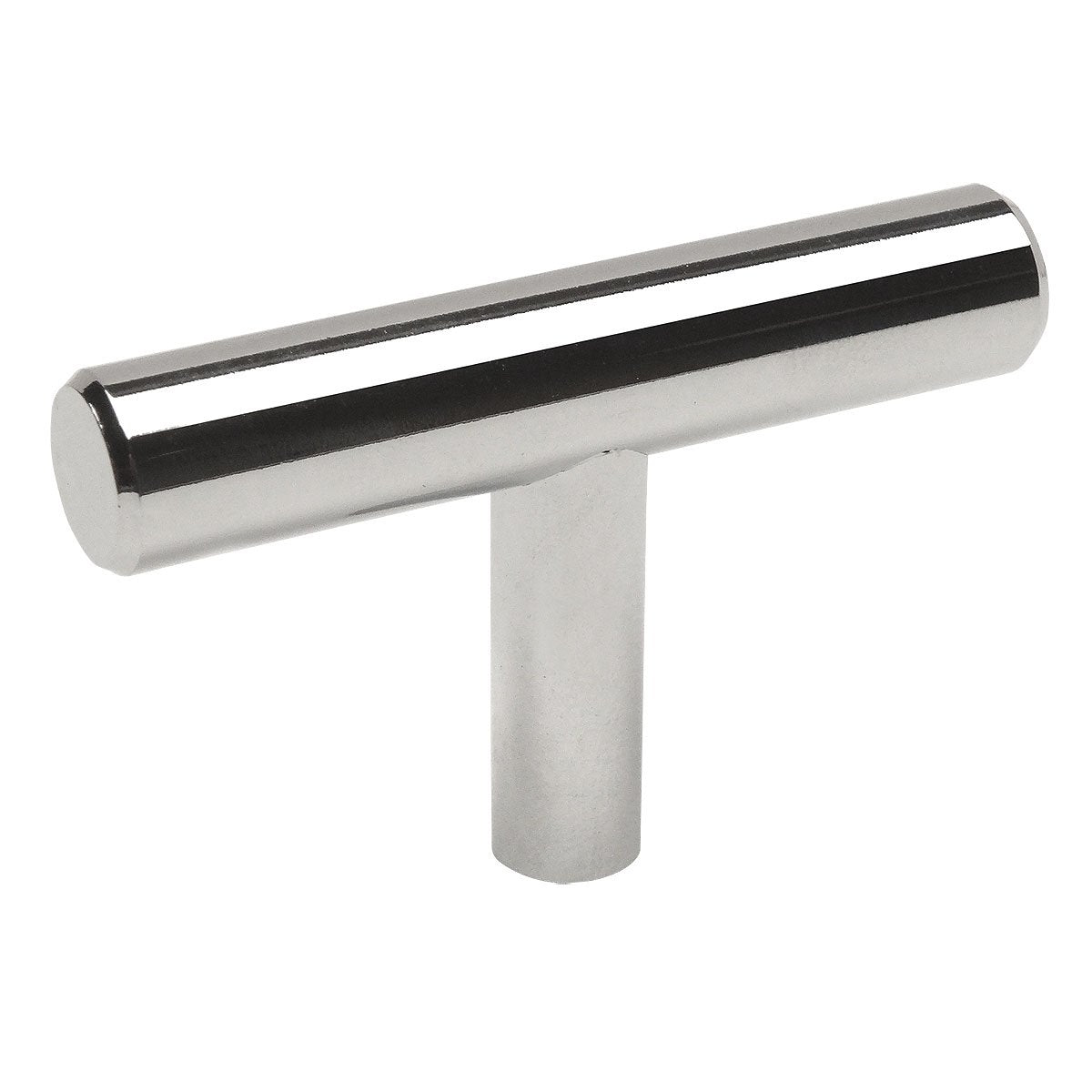 Cosmas 404CH Polished Chrome Slim Line Euro Style T Bar Knob