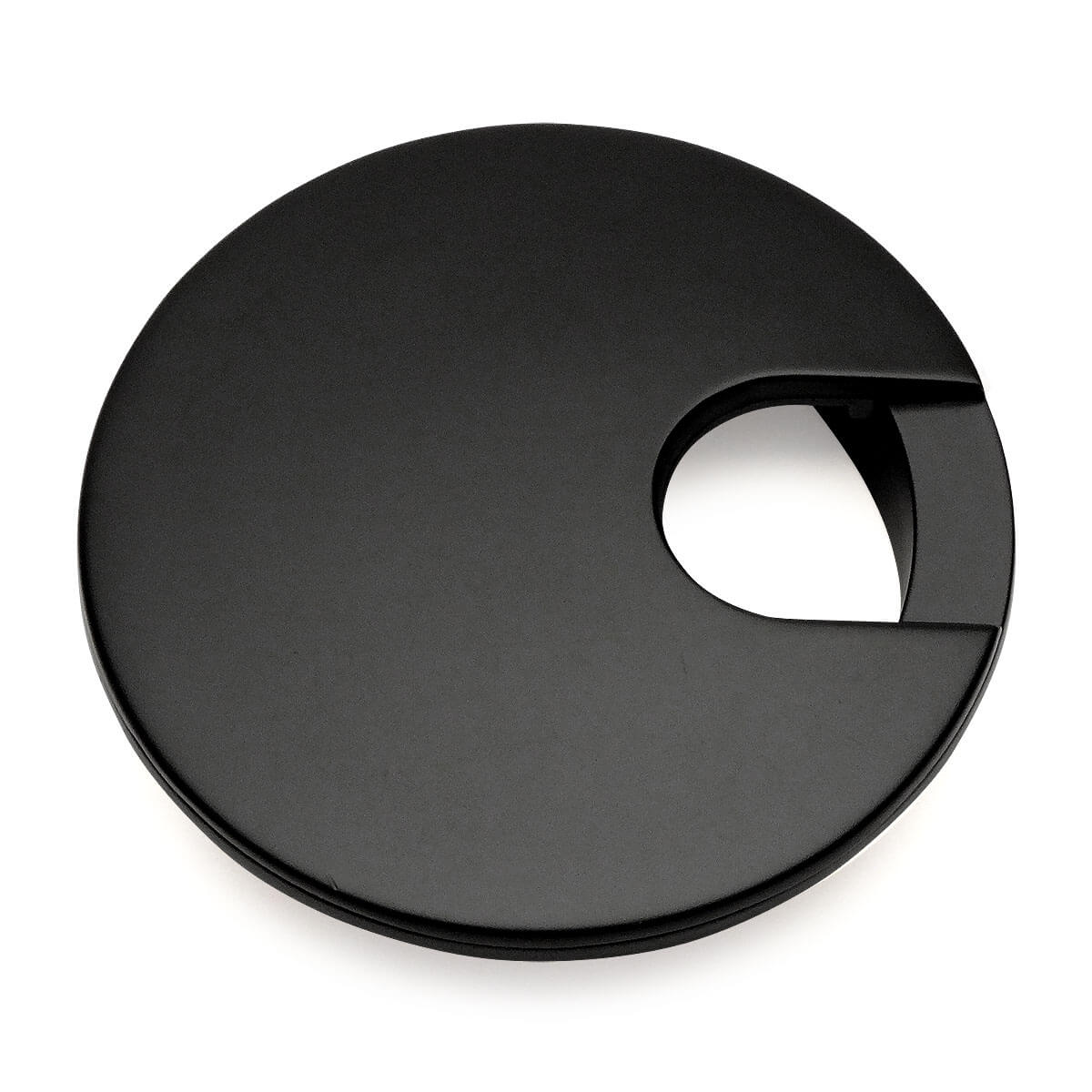 Cosmas 50203FB Flat Black Desk Grommet