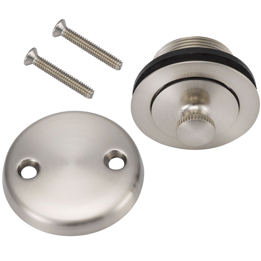 Designers Impressions 615601 Satin Nickel Lift and Turn Drain Trim