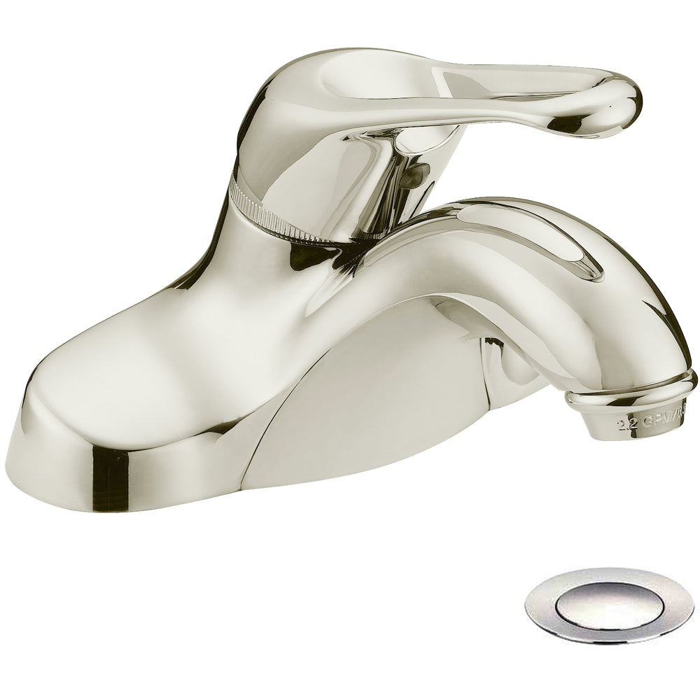 Satin Nickel Bathroom Vanity Faucets