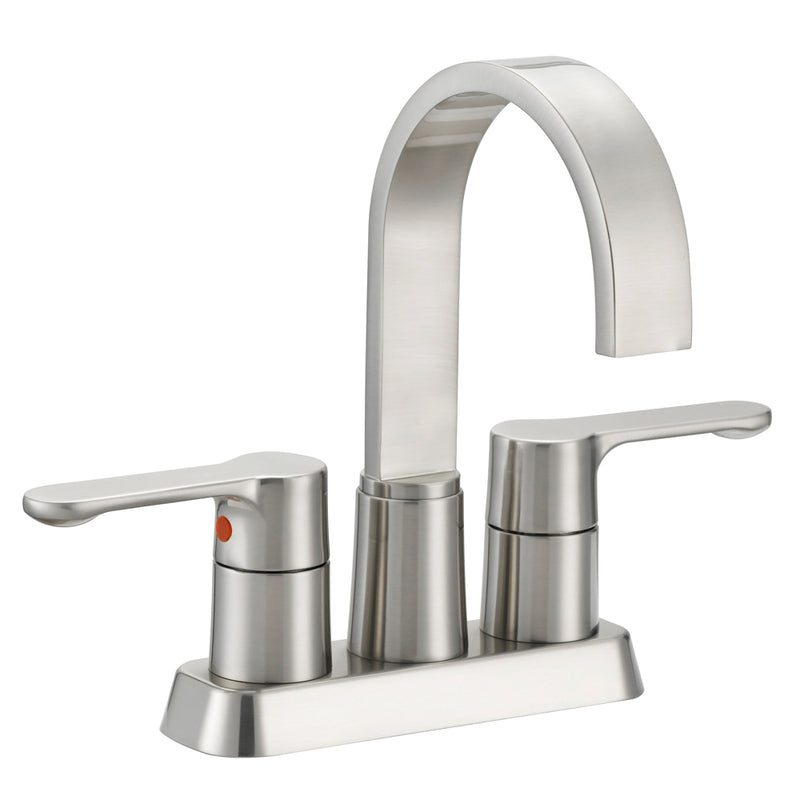 Designers Impressions 615649 Satin Nickel Lavatory Vanity Faucet