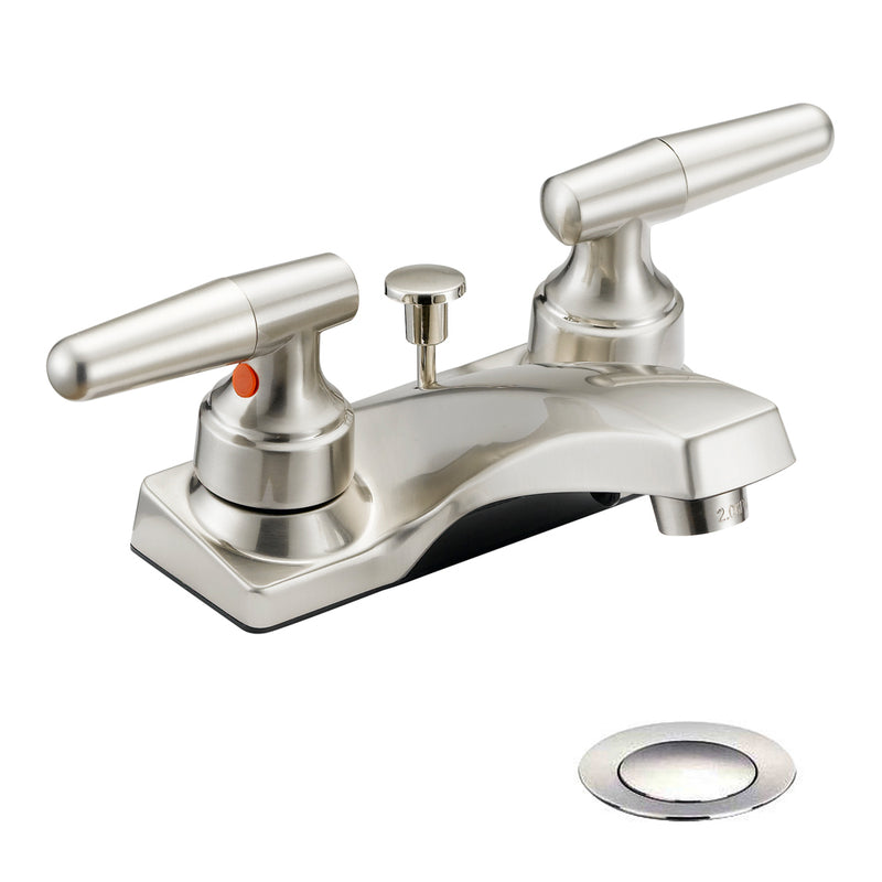 Designers Impressions 615656 Satin Nickel Lavatory Vanity Faucet
