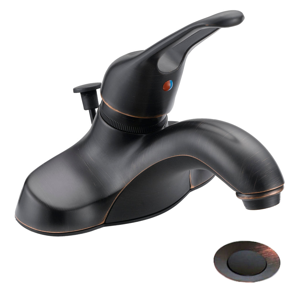 Oil Rubbed Bronze Bathroom Vanity Faucets