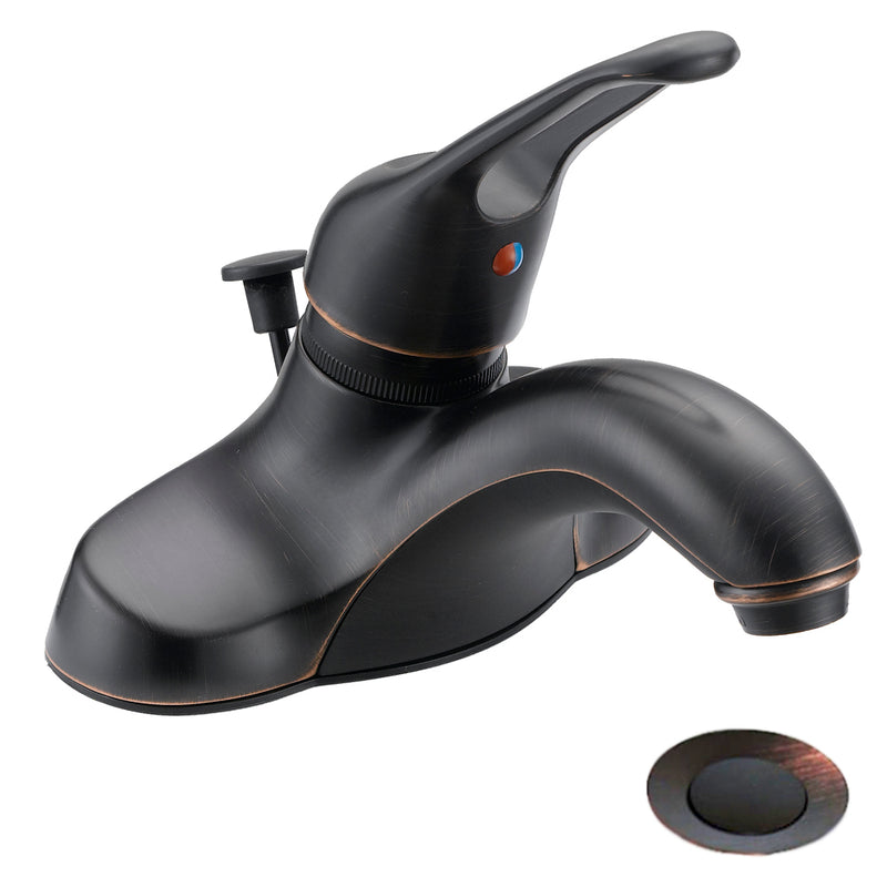 Designers Impressions 651522 Oil Rubbed Bronze Single Handle Lavatory Vanity Faucet