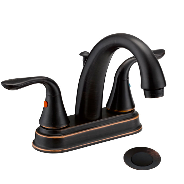 Designers Impressions 651634 Oil Rubbed Bronze Lavatory Vanity Faucet