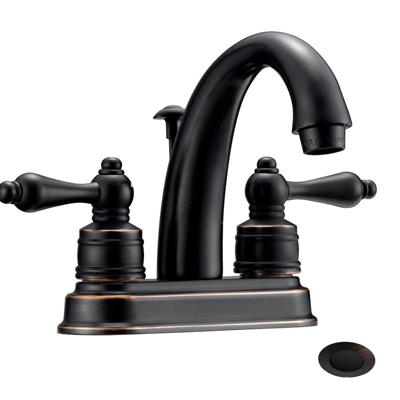 Designers Impressions 652243 Oil Rubbed Bronze Lavatory Vanity Faucet