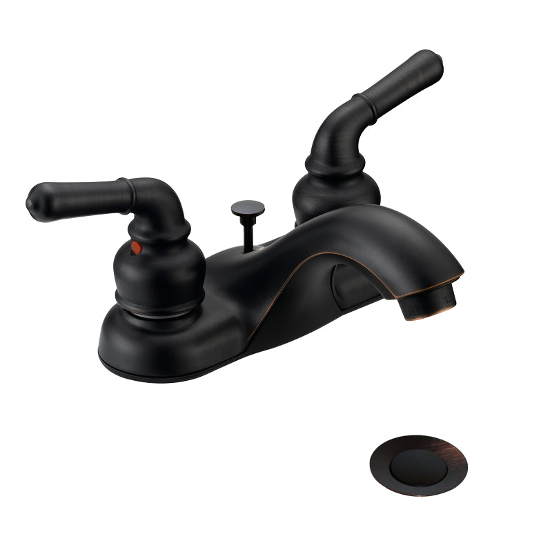 Designers Impressions 652369 Oil Rubbed Bronze Lavatory Vanity Faucet