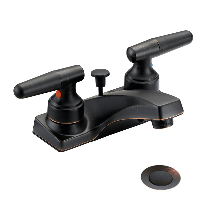Designers Impressions 655731 Oil Rubbed Bronze Lavatory Vanity Faucet