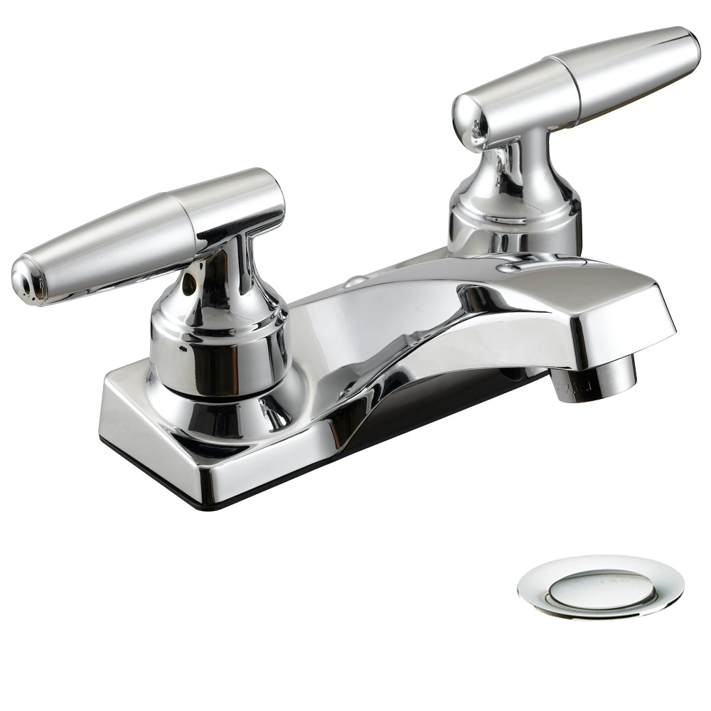 Chrome Bathroom Vanity Faucets