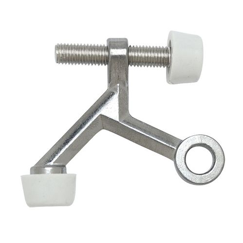 Door Stop Door Saver Hinge Pin Light Duty, Polished Chrome