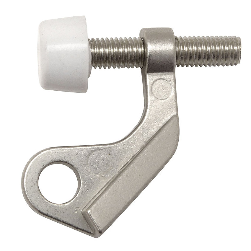 Door Stop Door Saver Hinge Pin, Satin Nickel