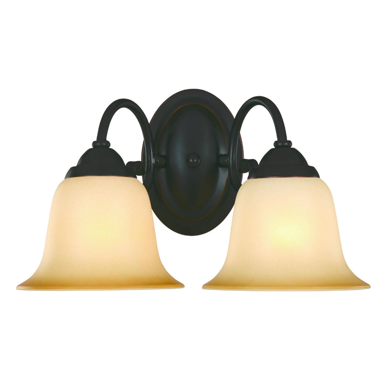 Essex Series Oil Rubbed Bronze 2 Light Wall Sconce