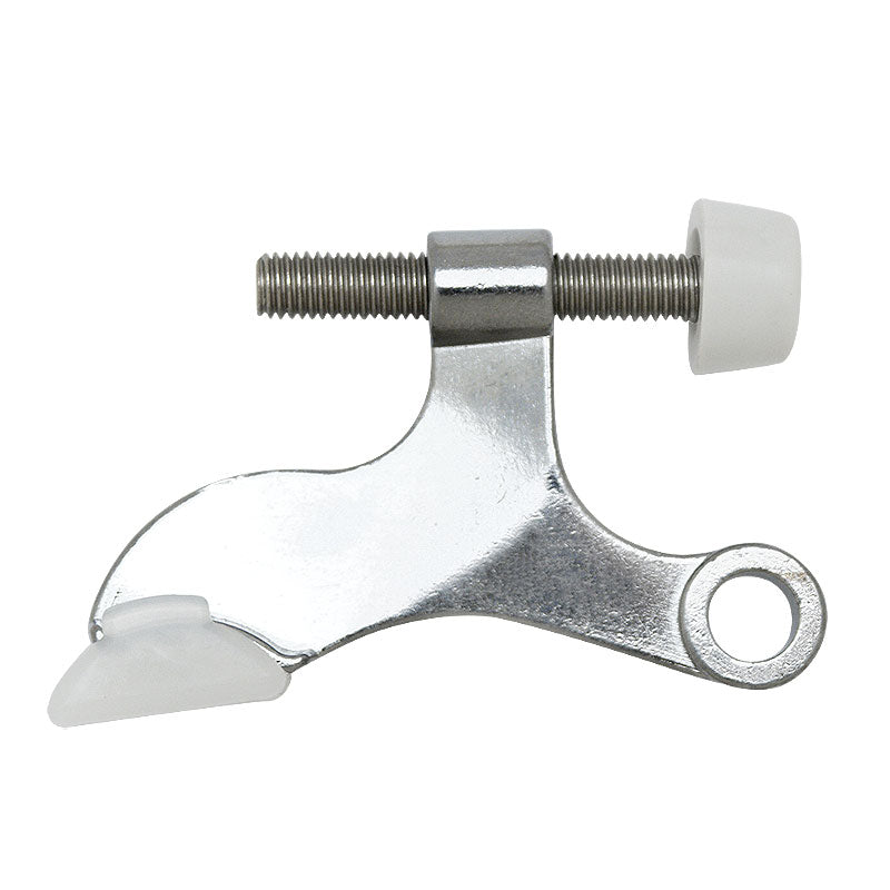 Heavy Duty Polished Chrome Hinge Pin Door Stop