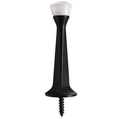 Matte Black Heavy Duty Solid Rigid Door Stop