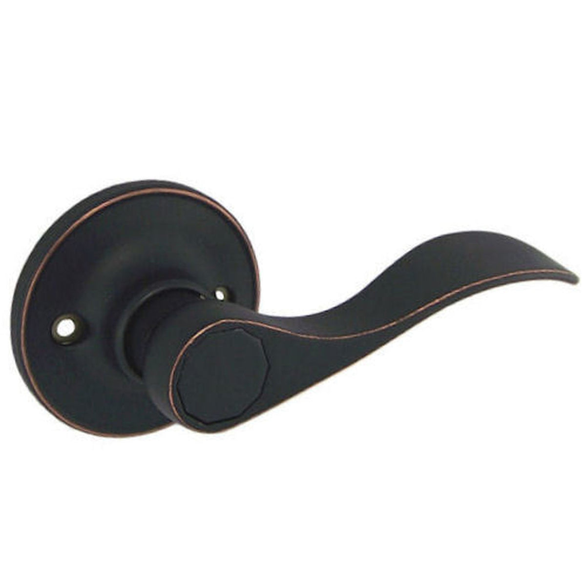 Designers Impressions Kingston Design Oil Rubbed Bronze Dummy Door Lever