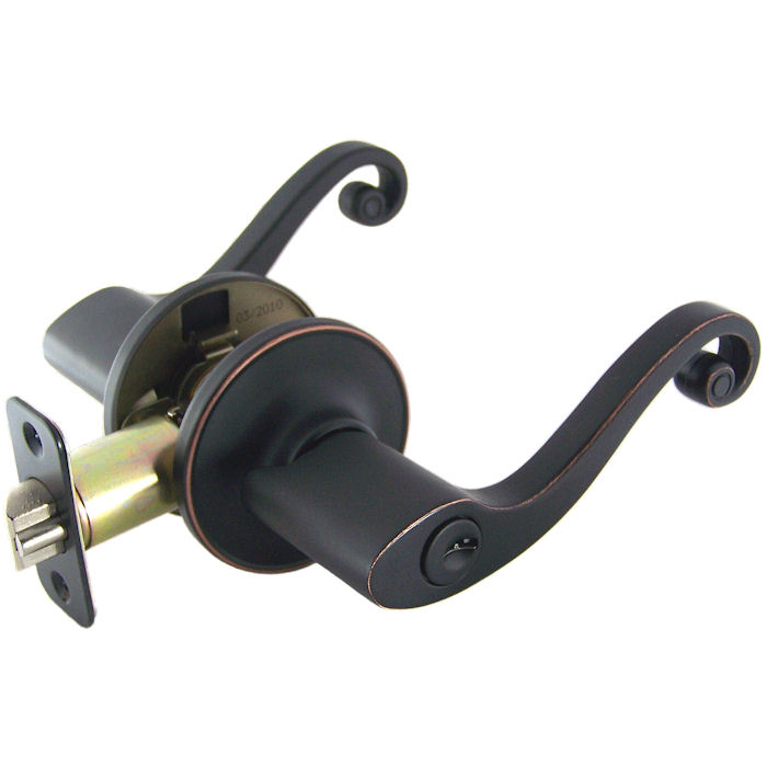 Livingston Entry Lever, Oil Rubbed Bronze