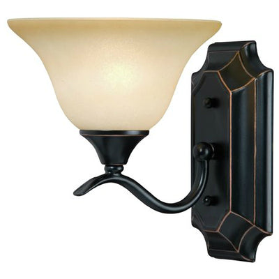 Dover Series Oil Rubbed Bronze 1-Light Wall Sconce