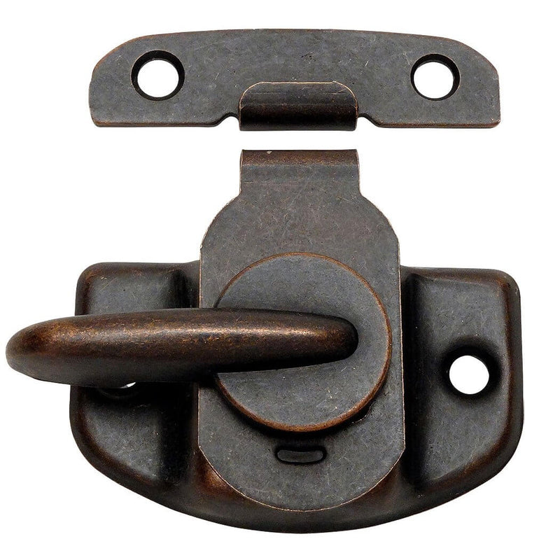 Oil Rubbed Bronze Cam Action Window Sash Lock and Keeper
