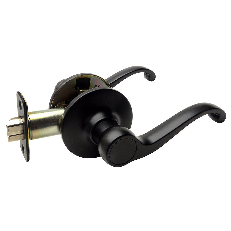 Richmond Passage Door Lever (Matte Black)