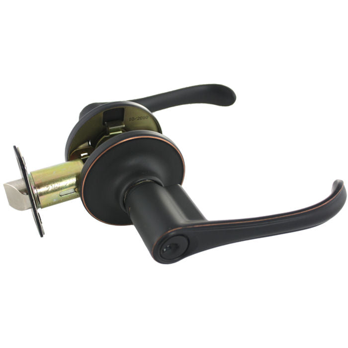 Rochester Entry Door Lever, Oil Rubbed Bronze