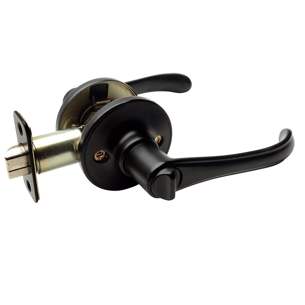 Rochester Privacy Door Lever (Matte Black)